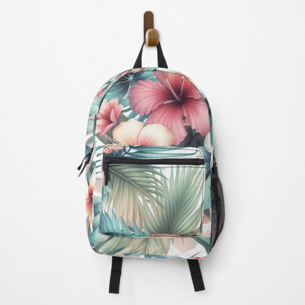 Item preview, Hawaiian Tropical Floral Seamless Pattern designed and sold by asbno19.