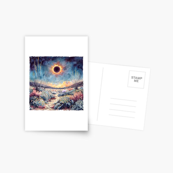 Item preview, Eclipse over the Desert designed and sold by sylviatx.