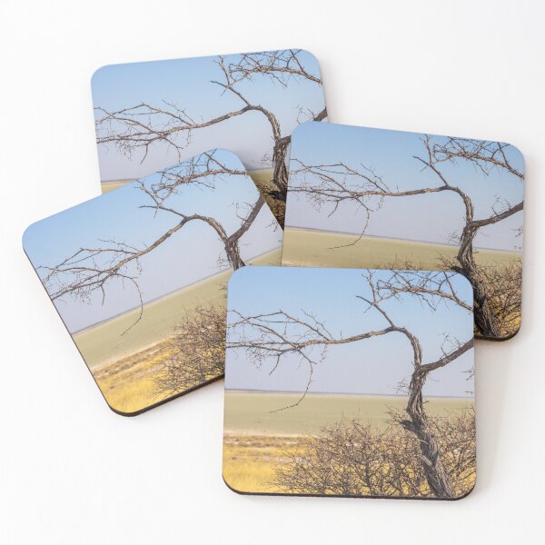 Item preview, Namibia. Etosha National Park. Dead Tree at the Salt Pans.  designed and sold by vadim19.