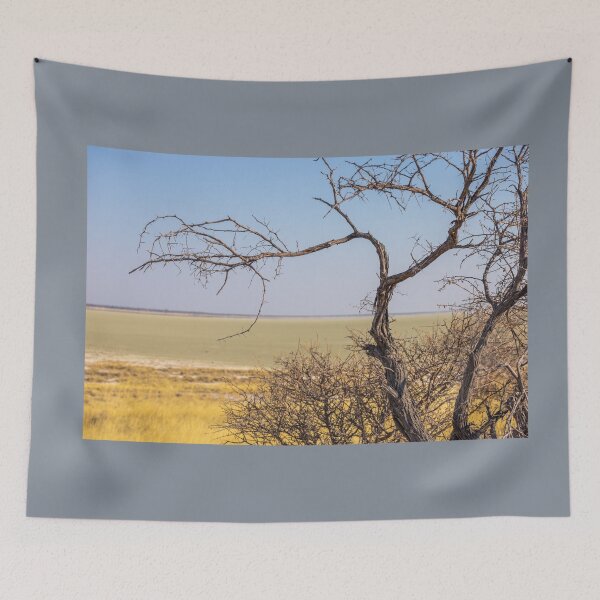 Item preview, Namibia. Etosha National Park. Dead Tree at the Salt Pans.  designed and sold by vadim19.