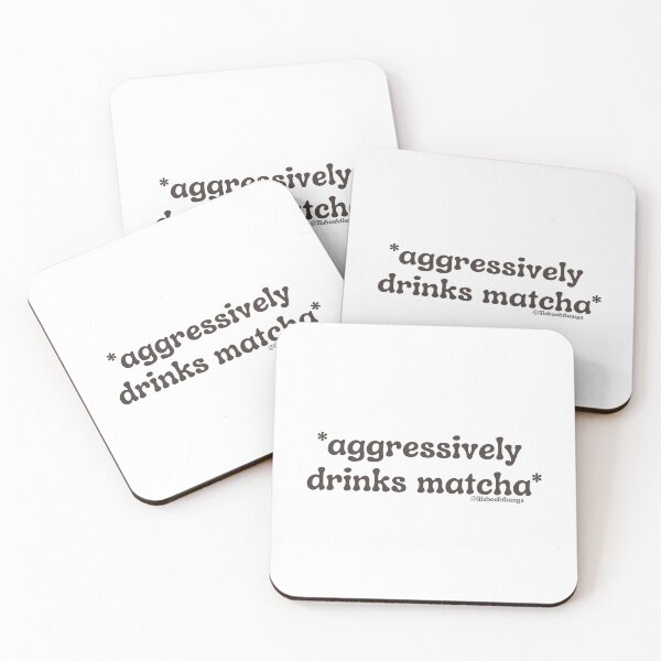 Item preview, Aggressively drinks matcha. v15 | by @lilsboobthangs designed and sold by lilsboobthangs.