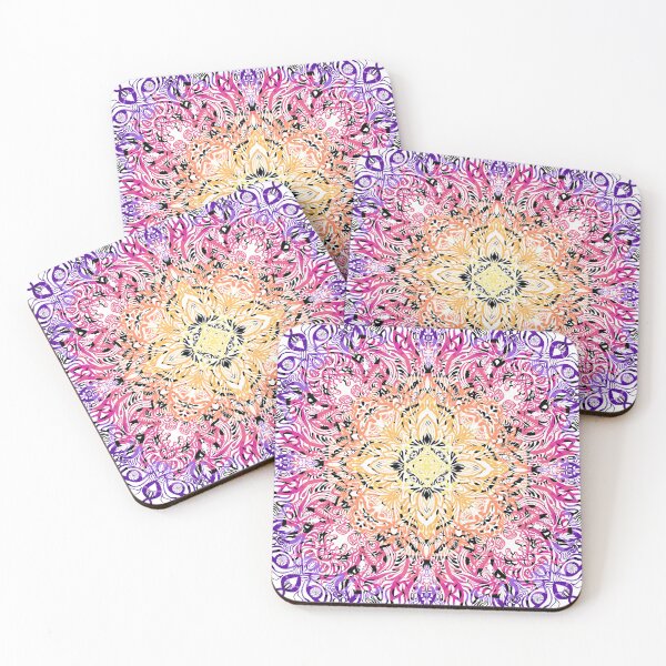 Item preview, Trippy vintage colorful mandala designed and sold by Azasart.