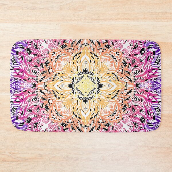 Item preview, Trippy vintage colorful mandala designed and sold by Azasart.