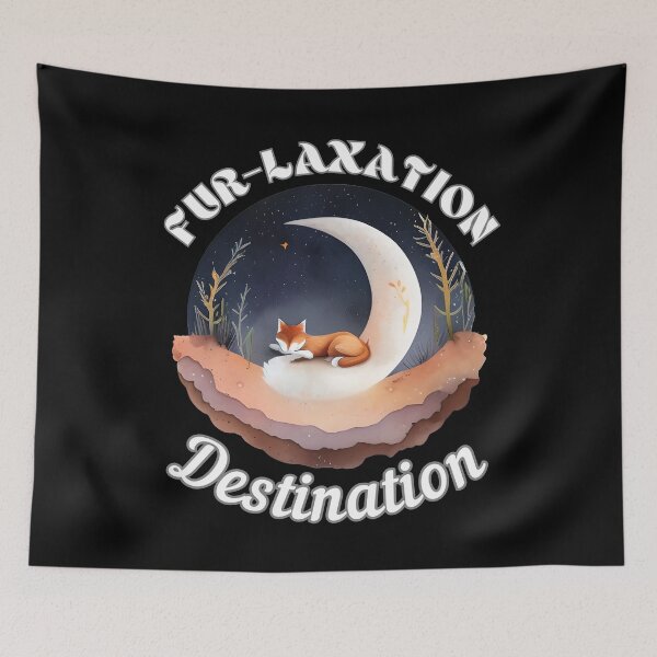 Item preview, Fur-laxation Destination designed and sold by FoxVibes.