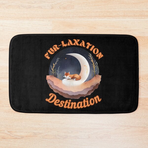 Item preview, Fur-laxation Destination. fox portrait designed and sold by FoxVibes.