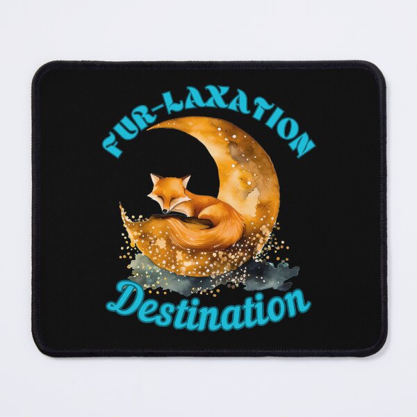 Item preview, Fur-laxation Destination. vintage fox designed and sold by FoxVibes.
