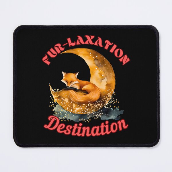 Item preview, Fur-laxation Destination. retro fox designed and sold by FoxVibes.