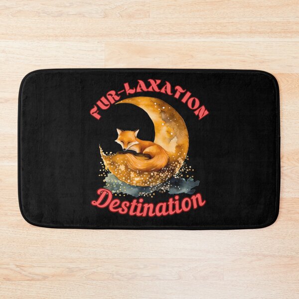 Item preview, Fur-laxation Destination. retro fox designed and sold by FoxVibes.