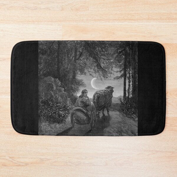 Item preview, Donkeyskin Escaping -Gustave Dore designed and sold by forgottenbeauty.