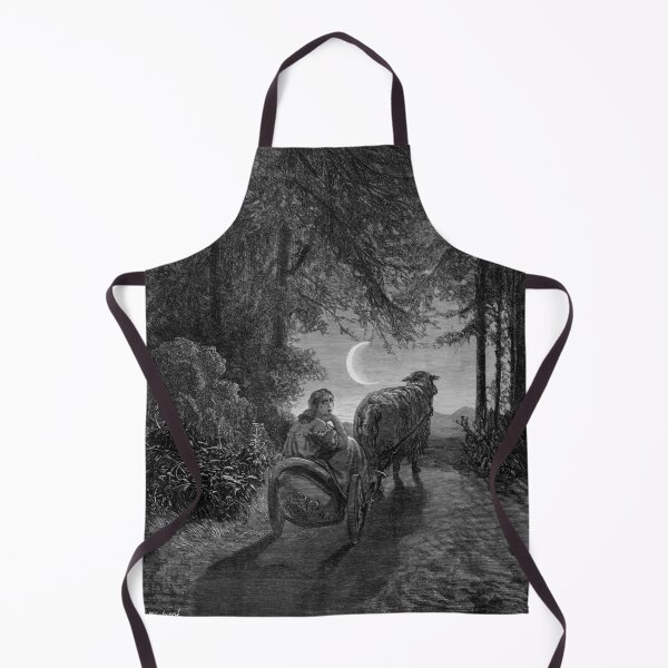 Item preview, Donkeyskin Escaping -Gustave Dore designed and sold by forgottenbeauty.
