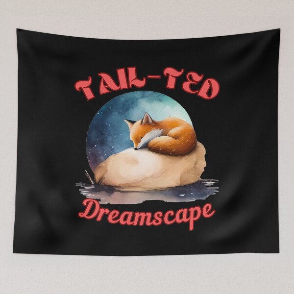 Item preview, Tail-ted Dreamscape. fox head designed and sold by FoxVibes.