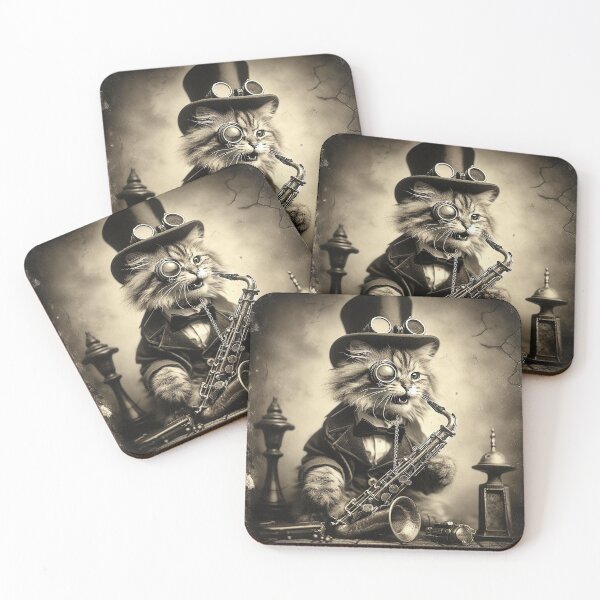 Item preview, A Cat of Jazz designed and sold by Foxlindesigns.
