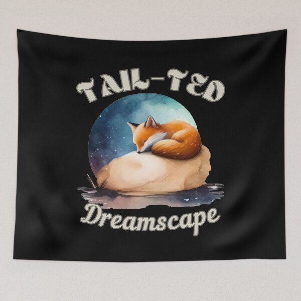 Item preview, Tail-ted Dreamscape. cool fox designed and sold by FoxVibes.