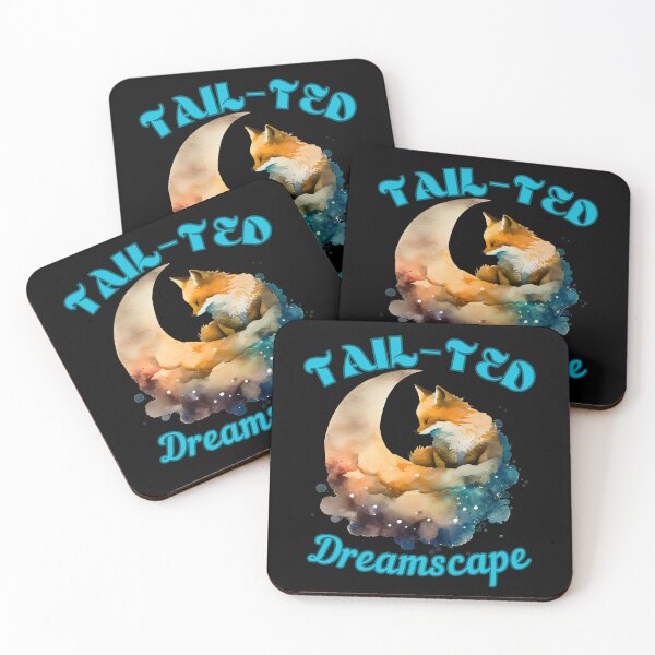Item preview, Tail-ted Dreamscape. vintage fox designed and sold by FoxVibes.