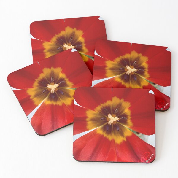 Item preview, My Red Floral Friend designed and sold by HapMapCreations.