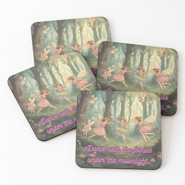 Item preview, Cottagecore - Fairies Dancing Moonlight Affirmation 2 designed and sold by rylalgarra.