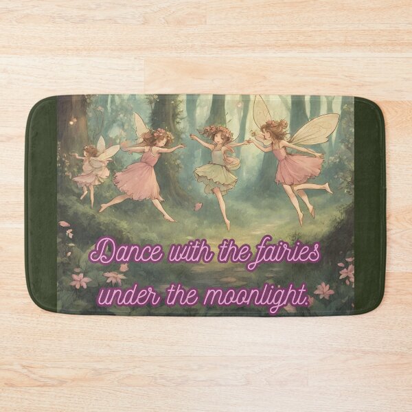 Item preview, Cottagecore - Fairies Dancing Moonlight Affirmation 2 designed and sold by rylalgarra.