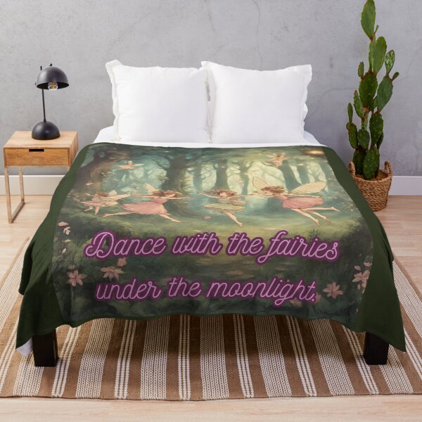 Item preview, Cottagecore - Fairies Dancing Moonlight Affirmation 2 designed and sold by rylalgarra.