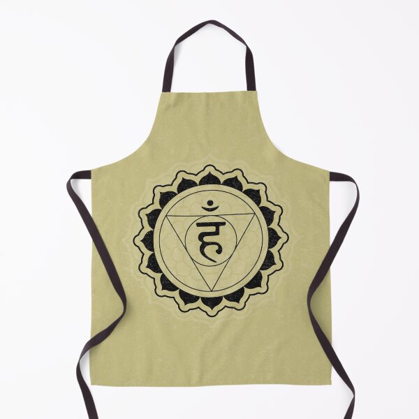 Item preview, Throat Chakra Mandala - Gold + Coal designed and sold by Irene Estelle.