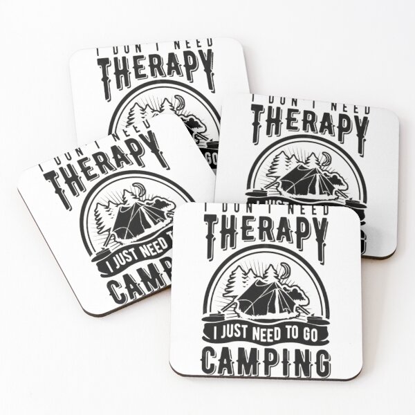 Item preview, i don't need therapy i just need to go camping designed and sold by Fox-printing.