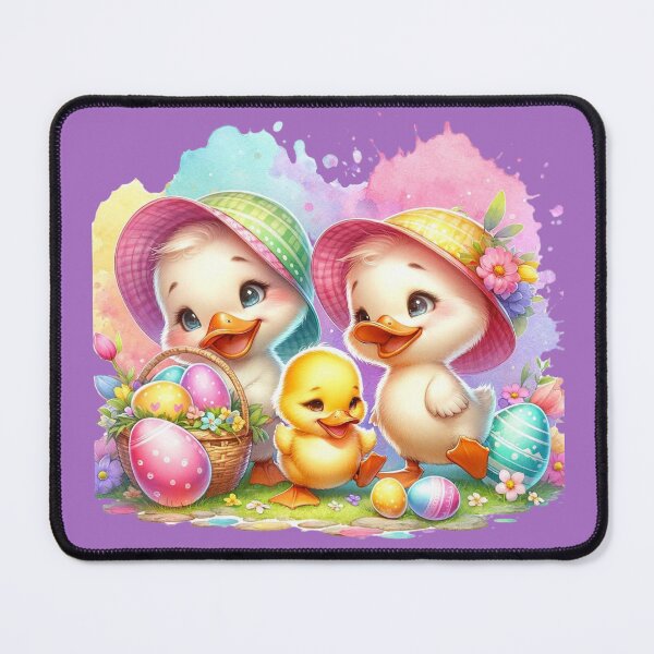 Item preview, Ducks on Easter Egg Hunt designed and sold by critterpatchusa.