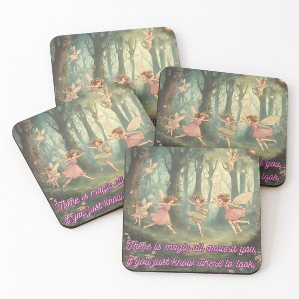 Item preview, Cottagecore - Fairies Dancing Magic All Around Affirmation 2 designed and sold by rylalgarra.