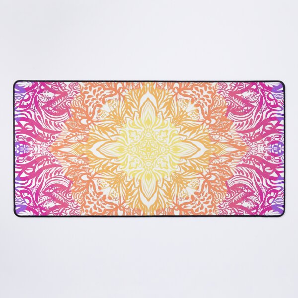 Item preview, Trippy colorful mandala designed and sold by Azasart.