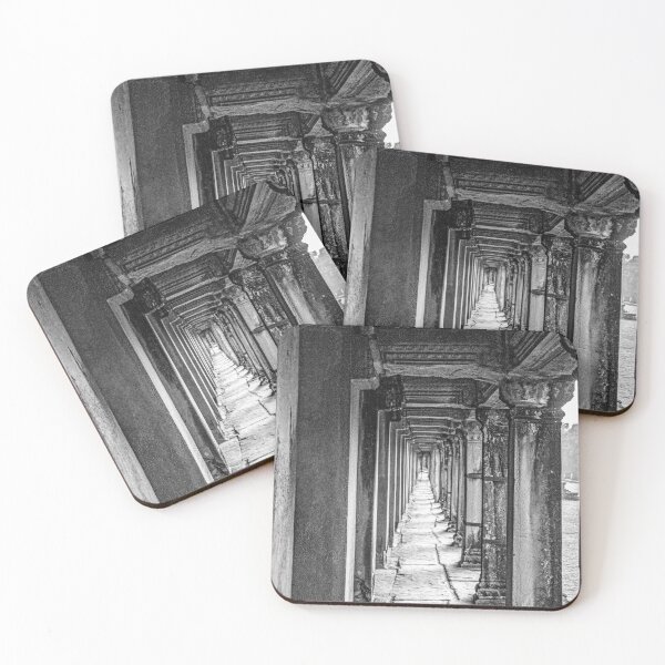 Item preview, Pillars Along The Gallery, Angkor Wat - BW designed and sold by Brian Shaw.