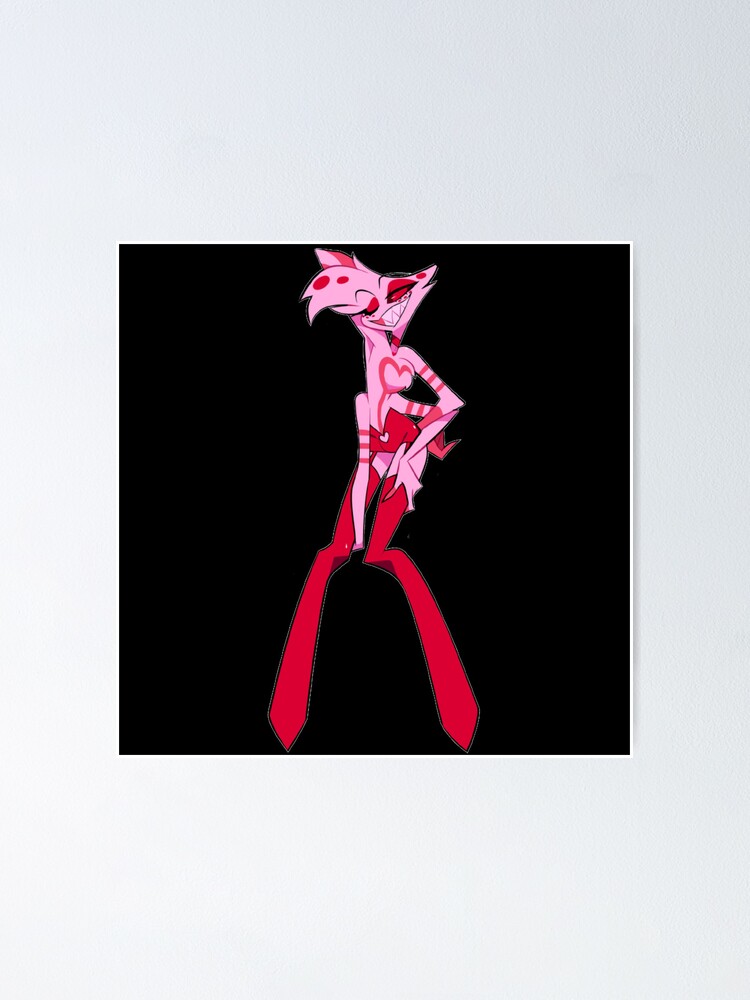 Angel Dust Valentine Standee Design - Hazbin Hotel