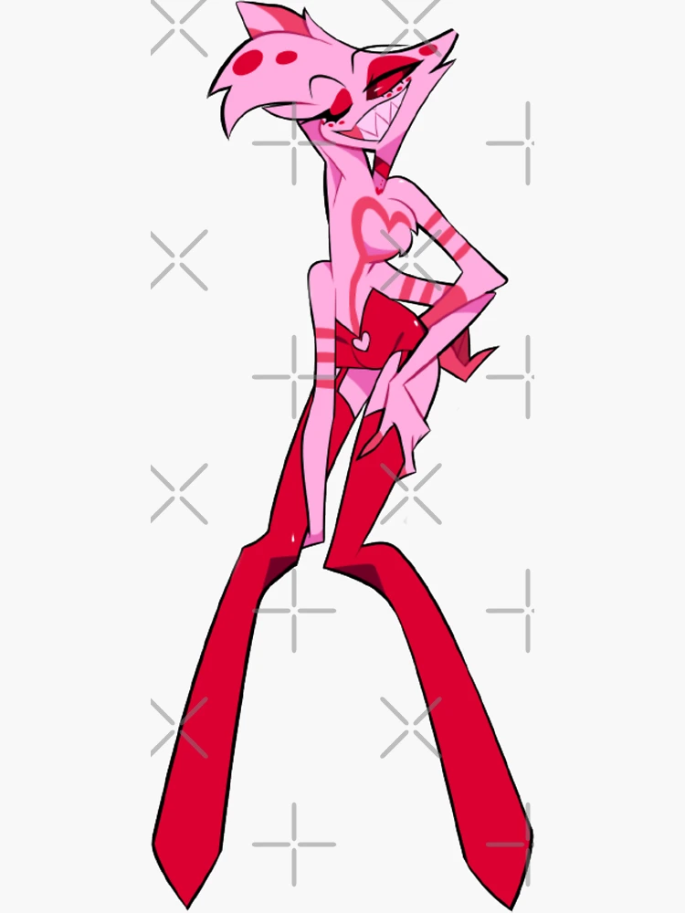 Angel Dust Valentine Standee Design - Hazbin Hotel