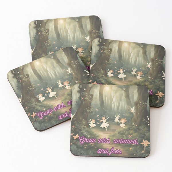 Item preview, Cottagecore - Fairies Dancing Be Free Affirmation 3 designed and sold by rylalgarra.