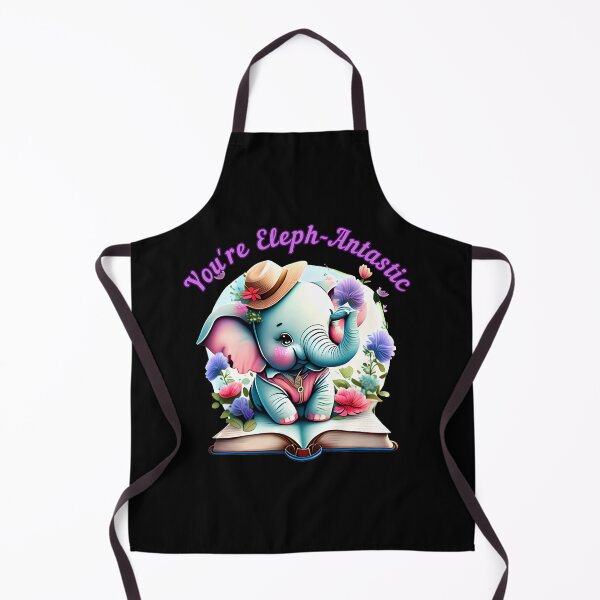 Item preview, You're Eleph-Antastic elephant quote designed and sold by ElephantVibes.