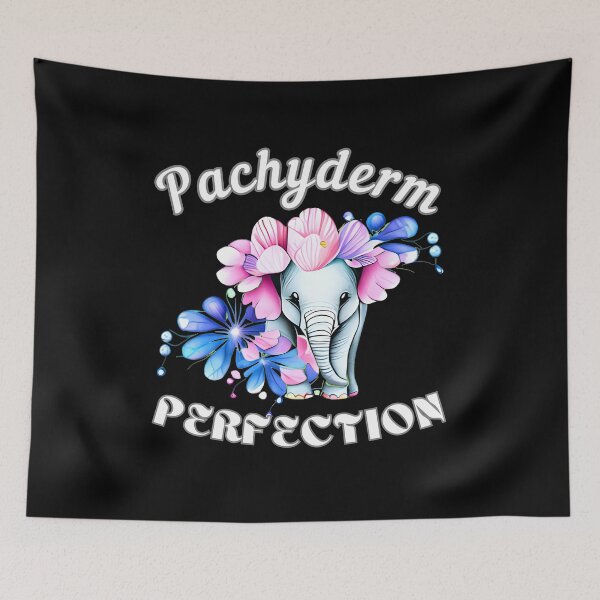 Item preview, Pachyderm Perfection. watercolor elephant designed and sold by ElephantVibes.