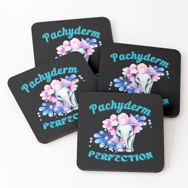 Item preview, Pachyderm Perfection. happy elephant designed and sold by ElephantVibes.
