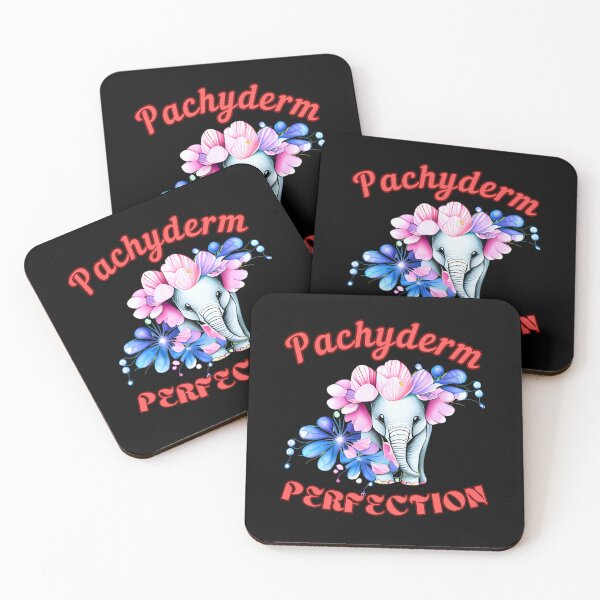Item preview, Pachyderm Perfection. elephant saying designed and sold by ElephantVibes.