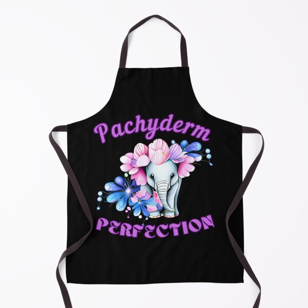Item preview, Pachyderm Perfection elephant quote designed and sold by ElephantVibes.