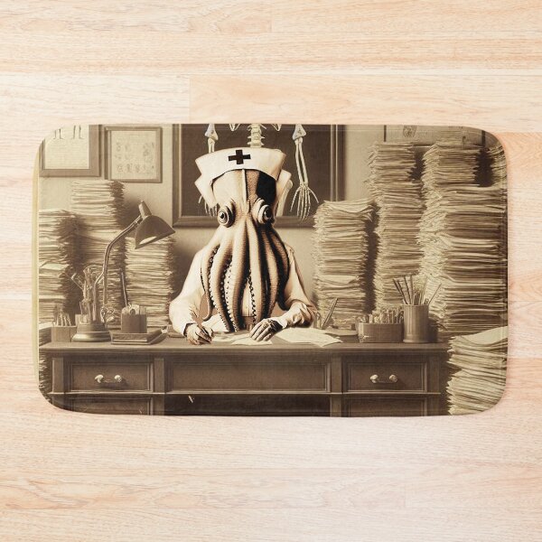 Item preview, Octopus On Call designed and sold by Foxlindesigns.
