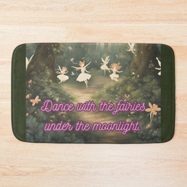 Item preview, Cottagecore - Fairies Dancing Moonlight Affirmation 3 designed and sold by rylalgarra.