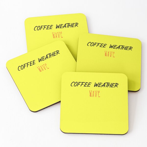 Item preview, Coffee Weather Political Quote Wave designed and sold by harwoodkp.
