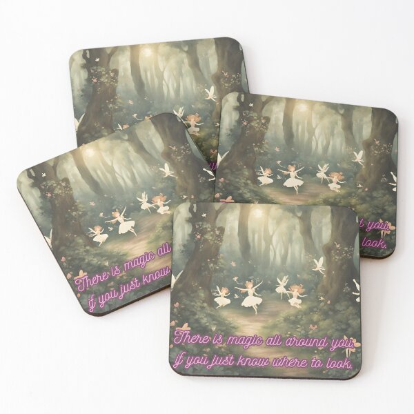 Item preview, Cottagecore - Fairies Dancing Magic All Around Affirmation 3 designed and sold by rylalgarra.
