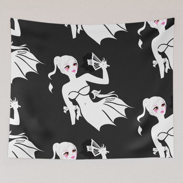Item preview, White Ink Only Girl designed and sold by Chubuter.