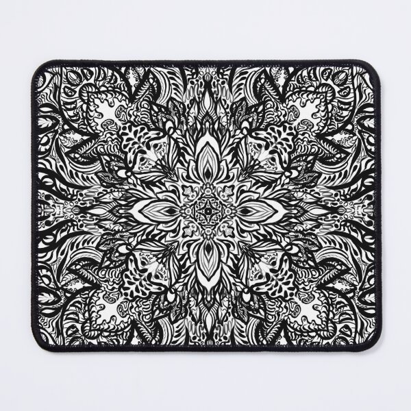 Item preview, Black and white mandala designed and sold by Azasart.