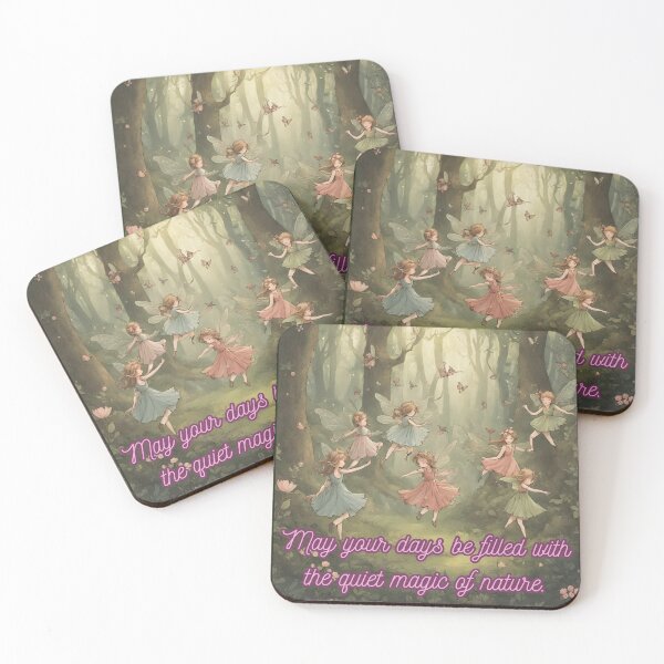 Item preview, Cottagecore - Fairies Dancing Magic Affirmation 4 designed and sold by rylalgarra.