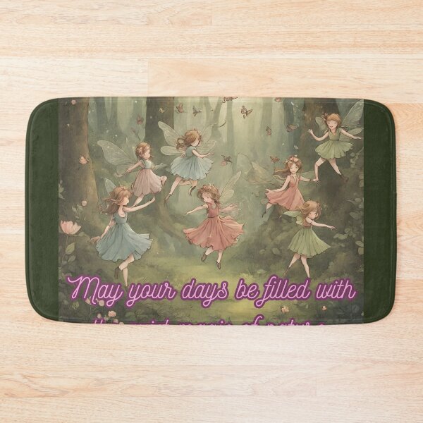Item preview, Cottagecore - Fairies Dancing Magic Affirmation 4 designed and sold by rylalgarra.