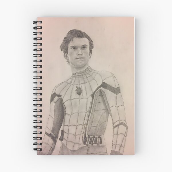 Item preview, Spidey pencil drawing designed and sold by Aroeldesigns.