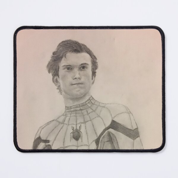Item preview, Spidey pencil drawing designed and sold by Aroeldesigns.