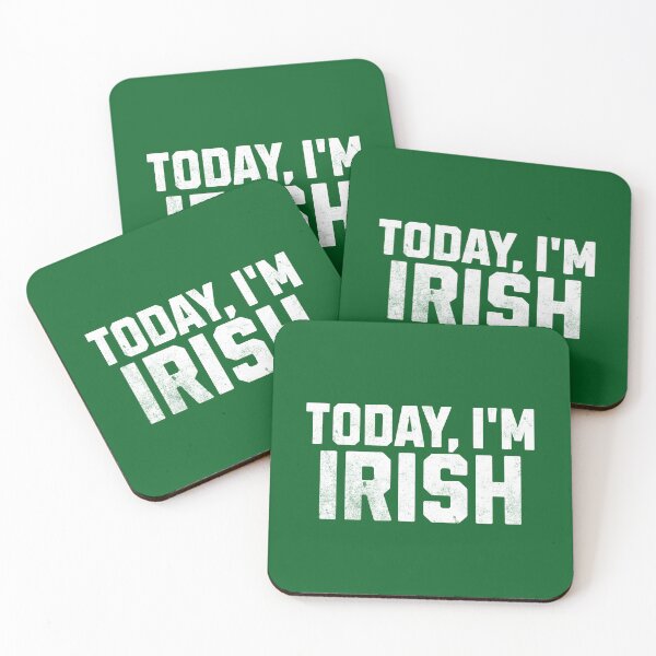Item preview, Today, I'm Irish (St. Patrick's Day) - Block Letters designed and sold by mooskdesign.