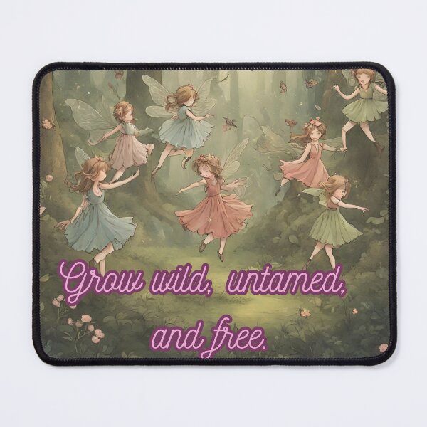 Item preview, Cottagecore - Fairies Dancing Be Free Affirmation 4 designed and sold by rylalgarra.