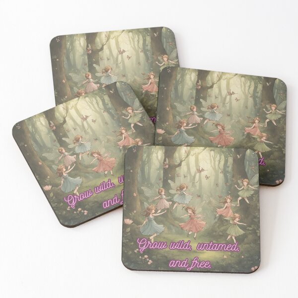 Item preview, Cottagecore - Fairies Dancing Be Free Affirmation 4 designed and sold by rylalgarra.