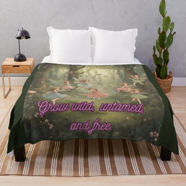 Item preview, Cottagecore - Fairies Dancing Be Free Affirmation 4 designed and sold by rylalgarra.